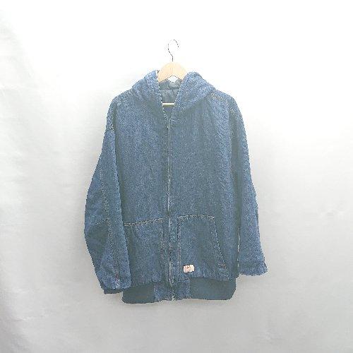 ◇ ⊇ Java ジャバ デニム 綿 中綿 長袖 ジャケット サイズXL ブルー メンズ E