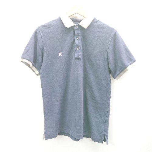 ◇ ⊂Φ R.NEWBOLD 半袖 ポロシャツ サイズM ネイビー レディース E