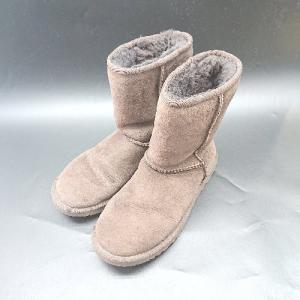 ■ ⊇ UGG アグ ミドル ブーツ サイズ22 ブラウン系 レディース E