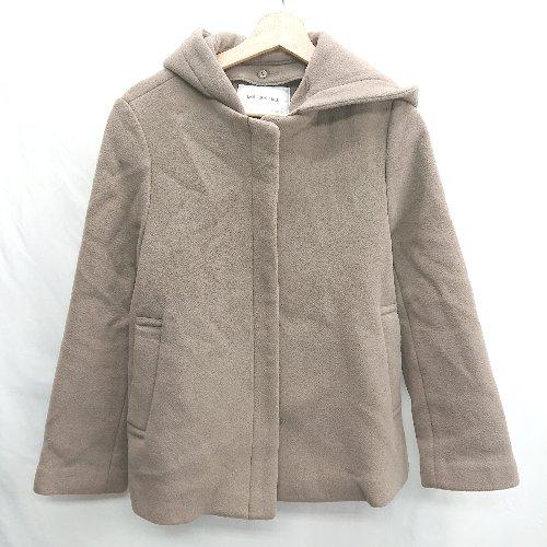 ◇ ⊇ Natural Beauty Basic フード取り外し可能 2WAY 長袖 コート サイズ...