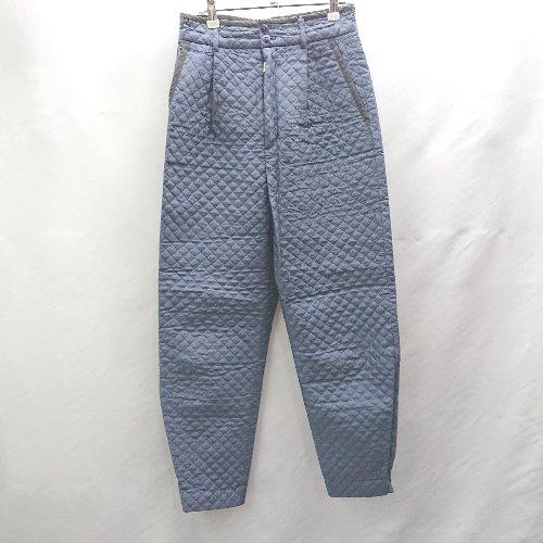 ◇ ⊇ UNITED ARROWS ユナイテッドアローズ 中綿 アンクルパンツ サイズ36 ブルー ...