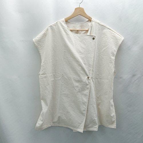 ◇ ⊂ JaVa ジャバ ベストジャケット サイズM アイボリー レディース E