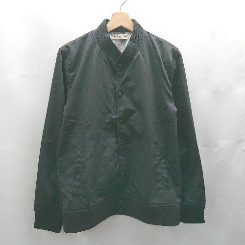 ◇ ⊇ LOUXS UNION WORKS 長袖 ブルゾン サイズM ブラック メンズ E