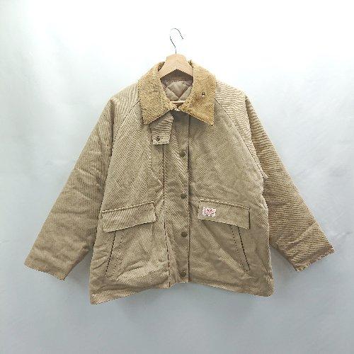 ◇ ⊇ java ジャバ 綿 中綿 長袖 ジャケット サイズS キャメル メンズ E