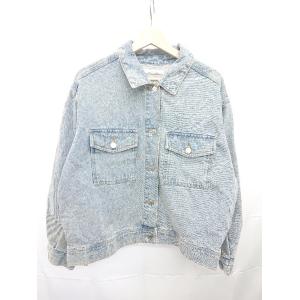 ◇ Θ ELENCARE DUE ドロップショルダー 長袖 デニム ジャケット Gジャン サイズF ...