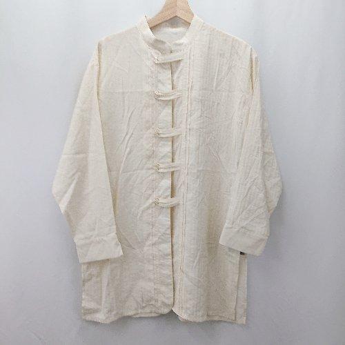 ◇ ⊂◎●未使用● Simplicite サンプリシテ チャイナボタン シアー 長袖 ブラウス サイ...