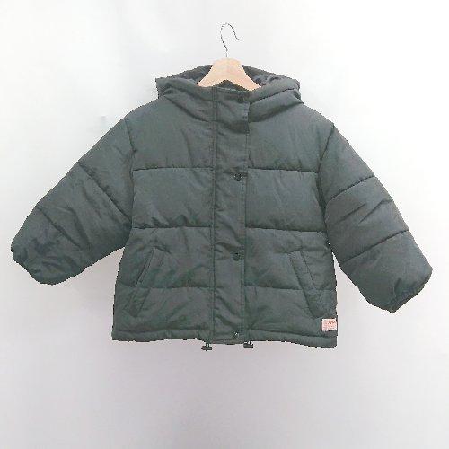 ◇ ⊇ Java　ジャバ 胸囲64〜72 長袖 フード中綿 ジャケットダウン サイズ140 ブラック...