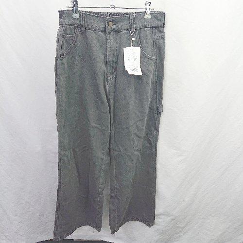◇ ◎ ●未使用● Θ JaVa ジャバ デニム パンツ サイズXL ブラック メンズ E