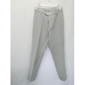 ◇ Θ MOGA WASHABLE センタープレス スラックス パンツ サイズ1 グレー レディース...