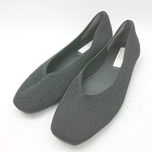 ◇ Θ NUOVO ヌオーヴォ ローヒール パンプス サイズM ブラック レディース E