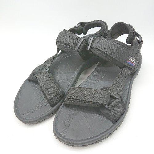 ◇ ⊂ JaVa ジャバ スポーティー ストラップ サンダル サイズ28 ブラック メンズ E