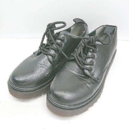 ◇ Θ Java　ジャバ 26　26.5　サイズ レザーシューズ サイズL ブラック系 メンズ E