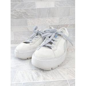 ◇ Θ PUMA プーマ 373695-02 スニーカー シューズ サイズ23.0cm グレー系 レ...