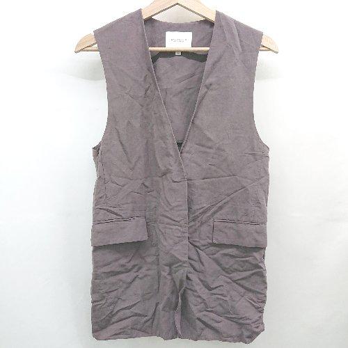 ◇ ⊂ UNITED ARROWS ユナイテッドアローズ 無地系 - ジレベスト サイズS ブラウン...