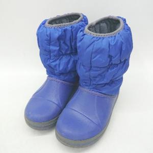 ■ ⊇ クロックス アウトドア ショート 撥水 防水ブーツ サイズ表記なし ブルー系 キッズ 子供服 E