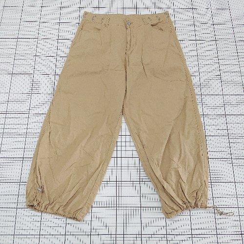 ◇ Θ JaVa ジャバ コットン フック＆ドロストマルチウェイパンツ サイズL ベージュ系 レディ...