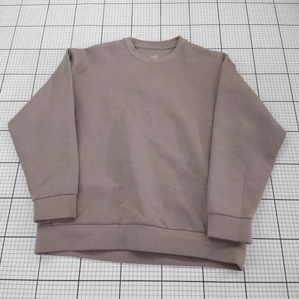 ◇ ⊇ GLOBAL WORK グローバルワーク 長袖 トレーナー サイズM チャコールグレー系 レ...