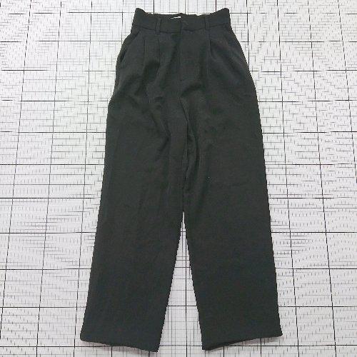 ◇ ⊇ STYLEMIXER スタイルミキサー シンプル テーパードパンツ サイズS ブラック系 レ...