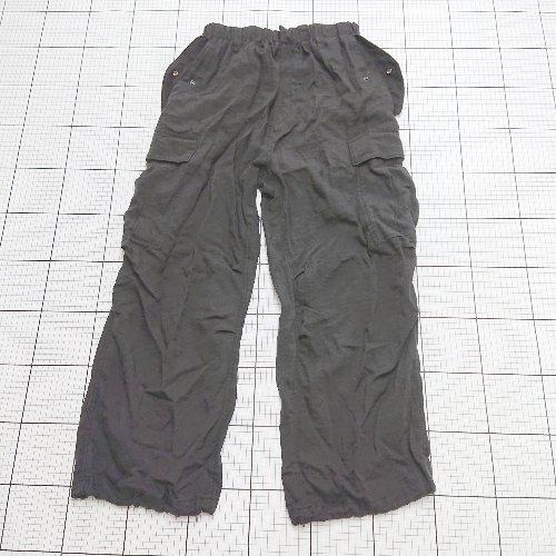 ◇ Θ ウィム バイ リドム シンプル系 カーゴパンツ サイズS ブラック系 メンズ E