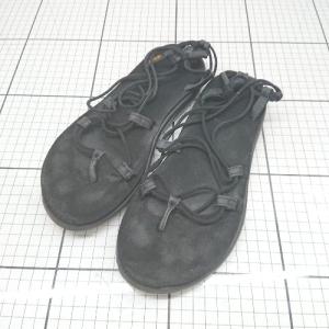◇ ⊂ Teva テバ カジュアル スポーティー オープントゥレースアップサンダル サイズ表記なし ブラック系 レディース E