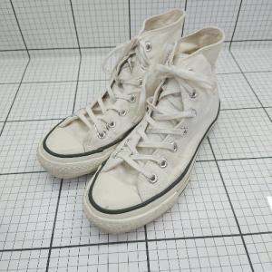 ◇ Θ CONVERSE コンバース カジュアル系 ハイカットスニーカー サイズ24cm ホワイト系 レディース E