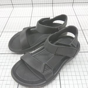 ◇ ⊂ Teva テバ 子供靴 キッズ アンクルベルトサンダル サイズC11(18cm ブラック系 男の子 E