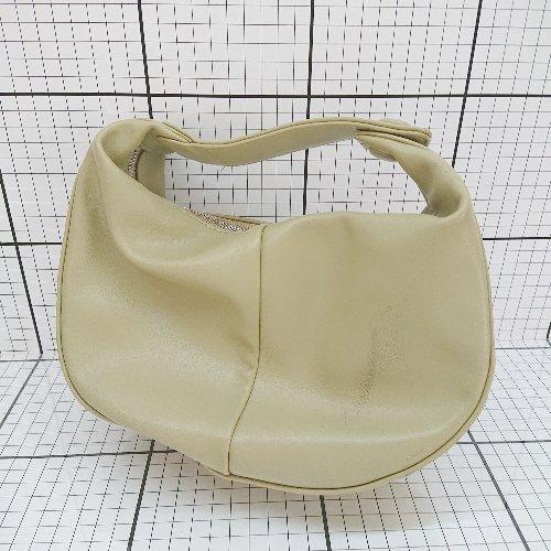 ◇ Θ TOPKAPI EFOLEトプカピエフォル シンプル フェイクレザーミニハンドバッグ グリー...