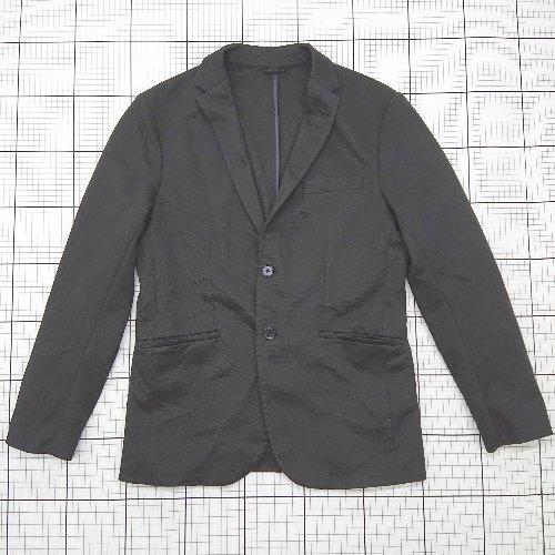 ◇ ⊂ ZARA ザラ カジュアル 長袖 シングルテーラードジャケット サイズL ブラック系 メンズ...