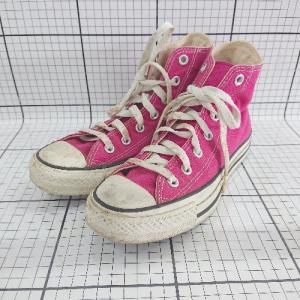 ◇ Θ converse コンバース 1R224 オールスター ハイカット スニーカー サイズ23.5ｃｍ ピンク系 レディース E