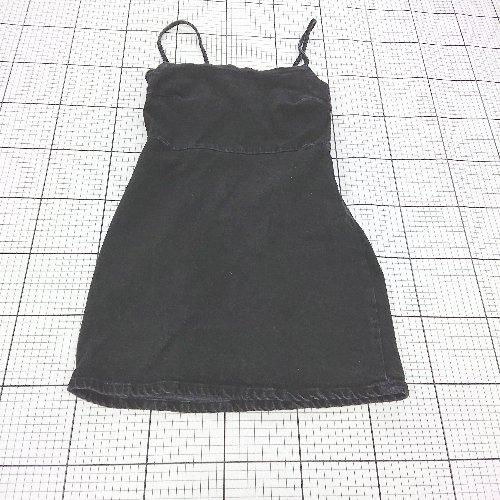 ◇ ⊂ ZARA ザラ サイドジップ デニム キャミソール チュニック サイズEUR M USA M...
