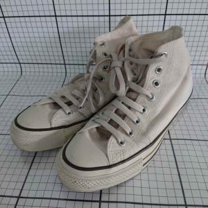 ◇ Θ converse コンバース 1SD469 ALL STAR REACT ハイカット スニーカー サイズ26.0ｃｍ アイボリー系 メンズ E