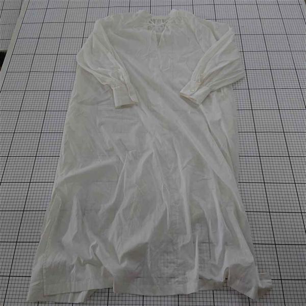 ◇ ⊂ N.O.R.C ノーク カフタン 長袖 ロング丈 ワンピース サイズ2 オフホワイト系 レデ...