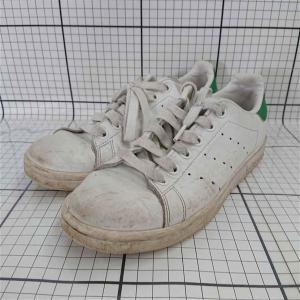 ◇ Θ アディダス adidas スタンスミス Stan Smith ホワイト系 グリーン系 スニーカー 22.5cm レディース E