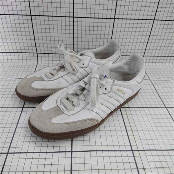 ◇ Θ アディダス adidas サンバ SAMBA ホワイト系 スニーカー 24.5cm E