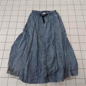 ◇ Θ ニコアンド niko and ... NKN33502FL デニムスカート Lサイズ レディース E
