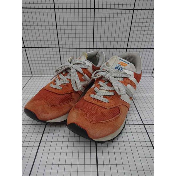◇ Θ ニューバランス New Balance U574VPA オレンジ系 スエード スニーカー メ...