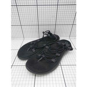 ◇ ⊂ テバ Teva ハリケーン アンプラグド サンダル ブラック系 メンズ E
