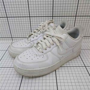 ◇ Θ ナイキ Nike エアフォース1 DD8959-100 ホワイト系 スニーカー 24cm E