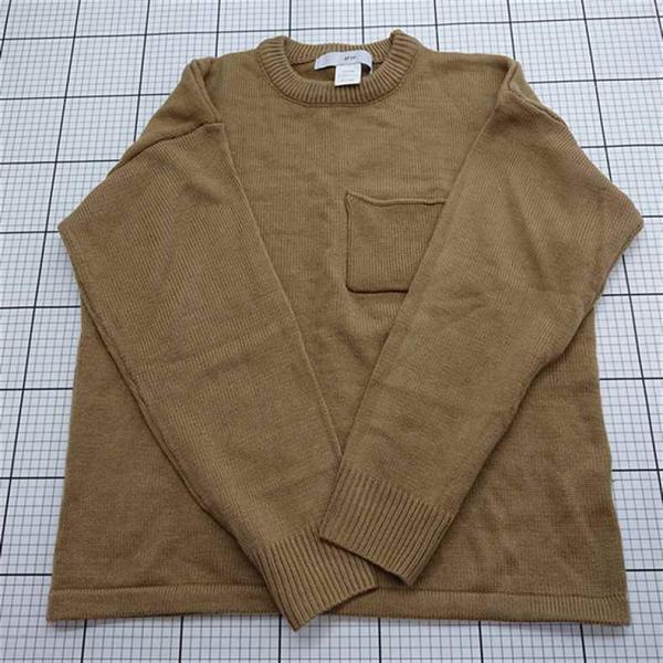 ◇ ⊇ エーエフワイエフ AFYF r?vtski クルーネックニット ベージュ系 メンズ FREE...