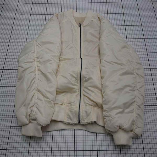 ◇ ⊇ ジーナシス JEANASiS JS071498TS 中綿ブルゾン アイボリー系 レディース ...