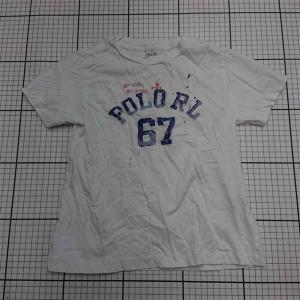 ◇ Θ ポロ ラルフローレン Polo Ralph Lauren 67ロゴTシャツ ホワイト系 キッズ E