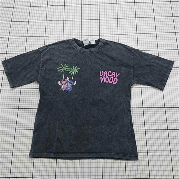 ◇ ⊂ ザラ ZARA ディズニー スティッチ コラボ Tシャツ VACAY MOOD 12-13歳...