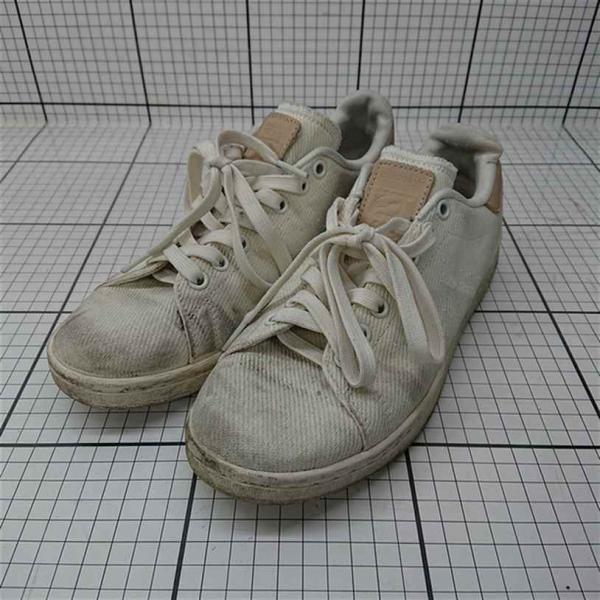 ◇ Θ アディダス adidas スタンスミス ベージュ系 スニーカー 24.5cm レディース E
