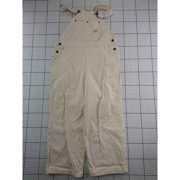 ◇ Θ ジャバ JaVa clf046 オーバーオール ベージュ系 綿100% Mサイズ レディース...