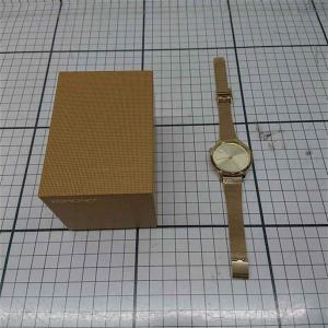 ◇ Θ オノノ ONONO ゴールドメッシュベルト腕時計 アナログ メンズ E