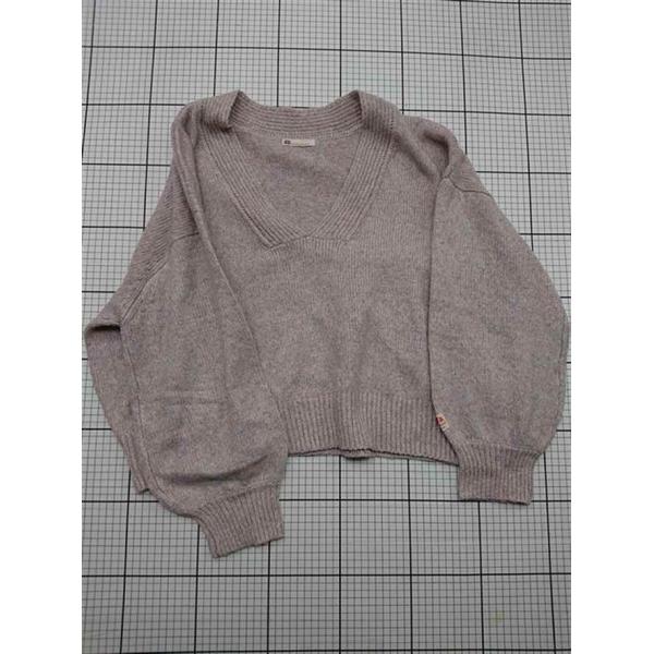 ◇ ⊇ ジャバ JaVa jv0590004 Vネックニットセーター Mサイズ レディース E