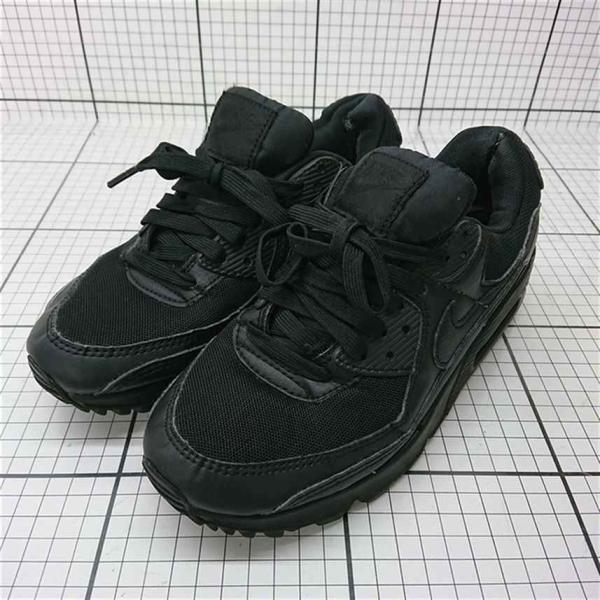 ◇ Θ ナイキ Nike エアマックス90 DH8010-001 ブラック系 スニーカー 24cm ...