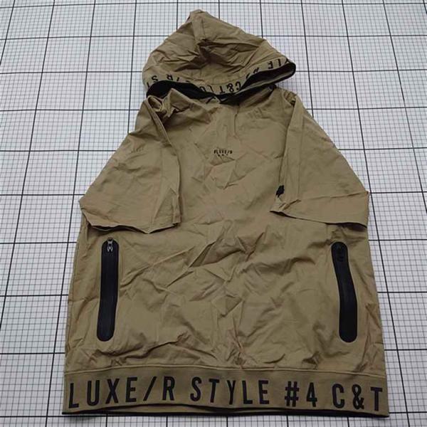 ◇ Θ リュクスアール LUXE/R アーバンスタイルC&amp;T4 ハーフジップパーカー ベージュ系 メ...