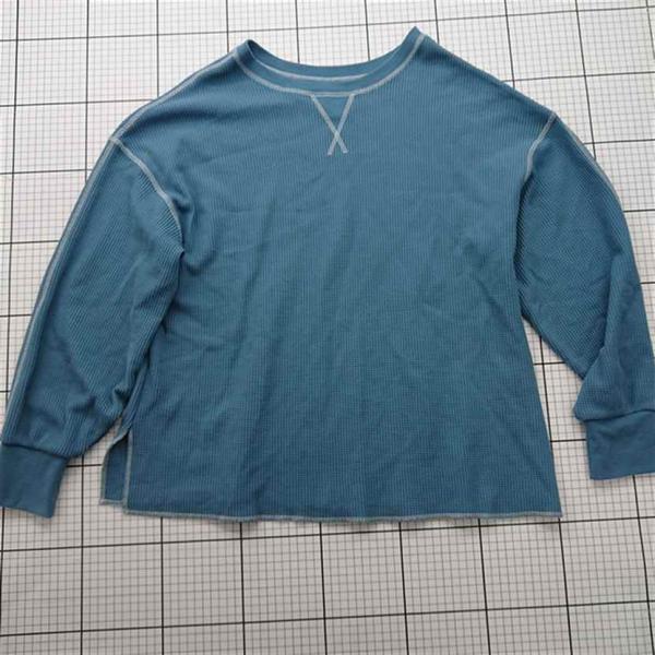 ◇ Θ Java ジャバ 長袖スウェットトレーナー ライトブルー系 M E