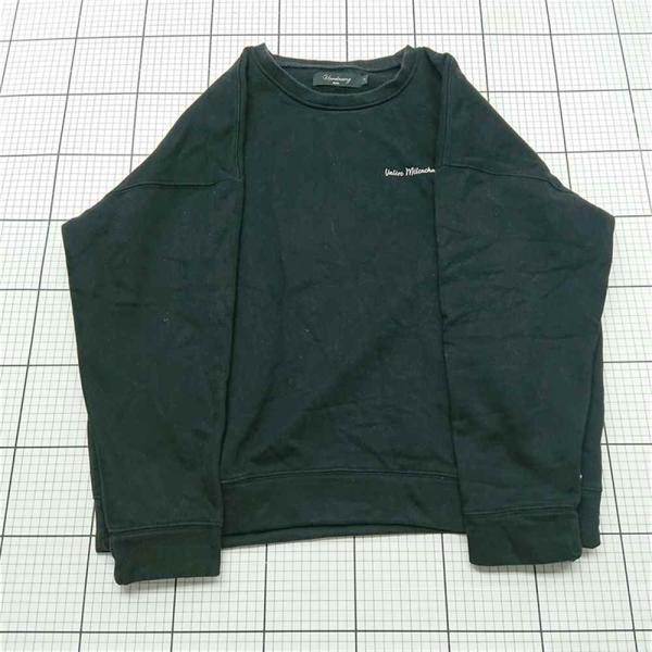 ◇ Θ アンリラクシング Unrelaxing DESIGN バラプリントスウェット ブラック系 メ...